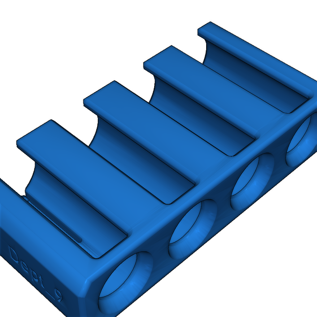 Компактный аккумуляторный блок на 4xCR123