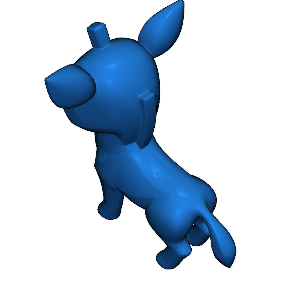 Мини Окапи - 3D модель