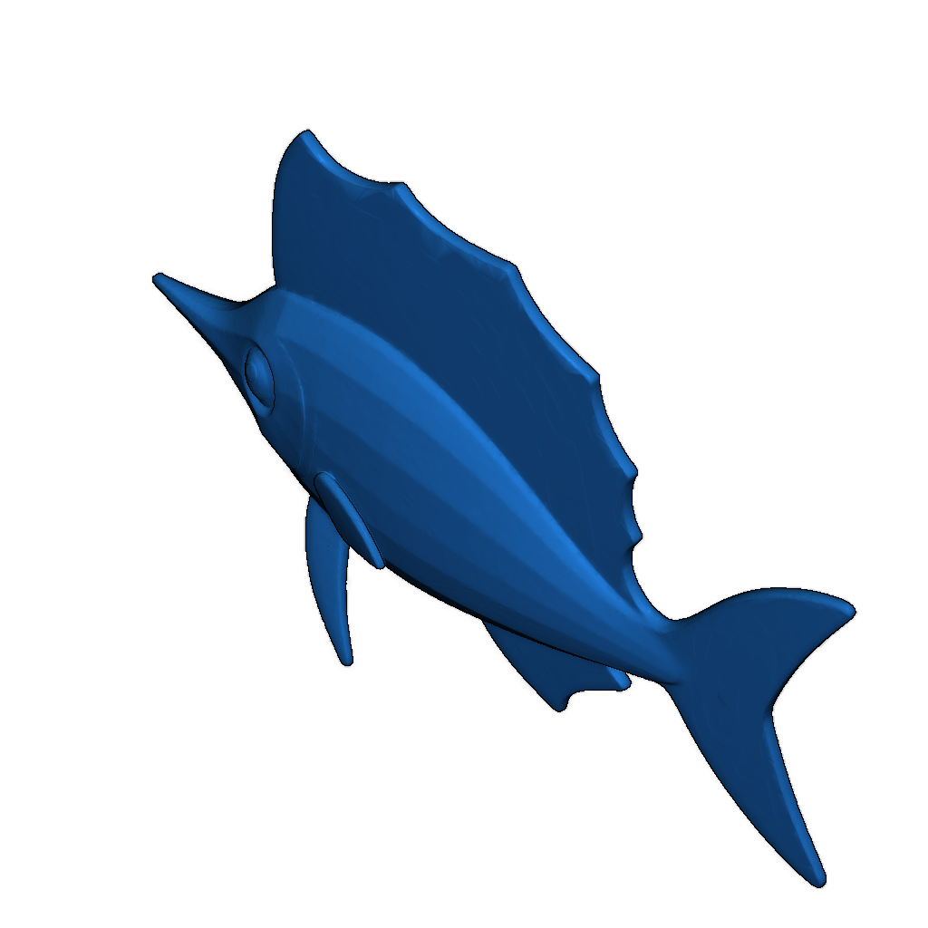 Миниатюрная рыба-парусник