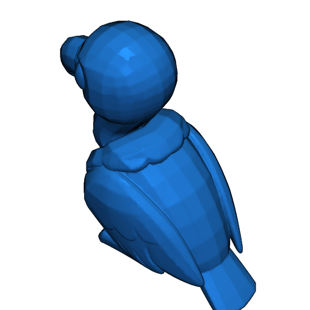 Мини Вулкан: Геометрическая 3D-модель