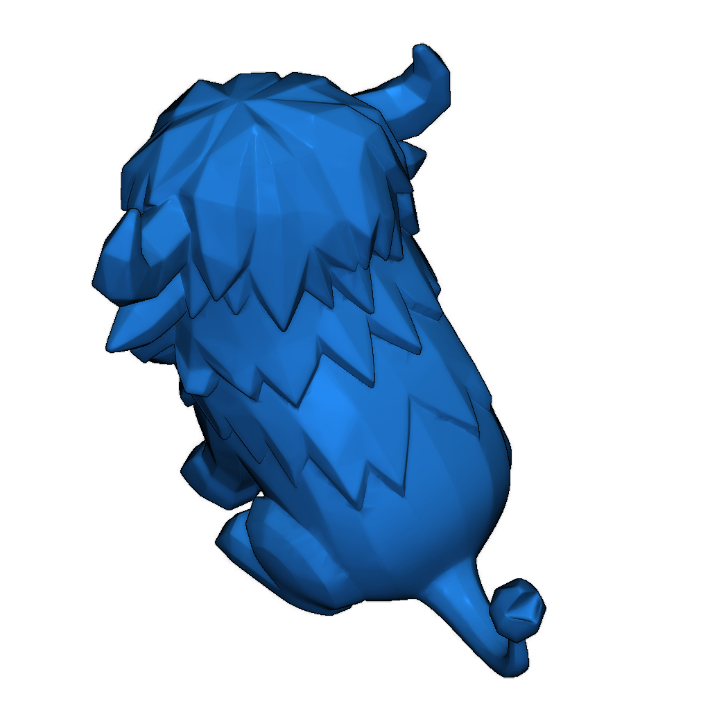 Мини Як - 3D модель