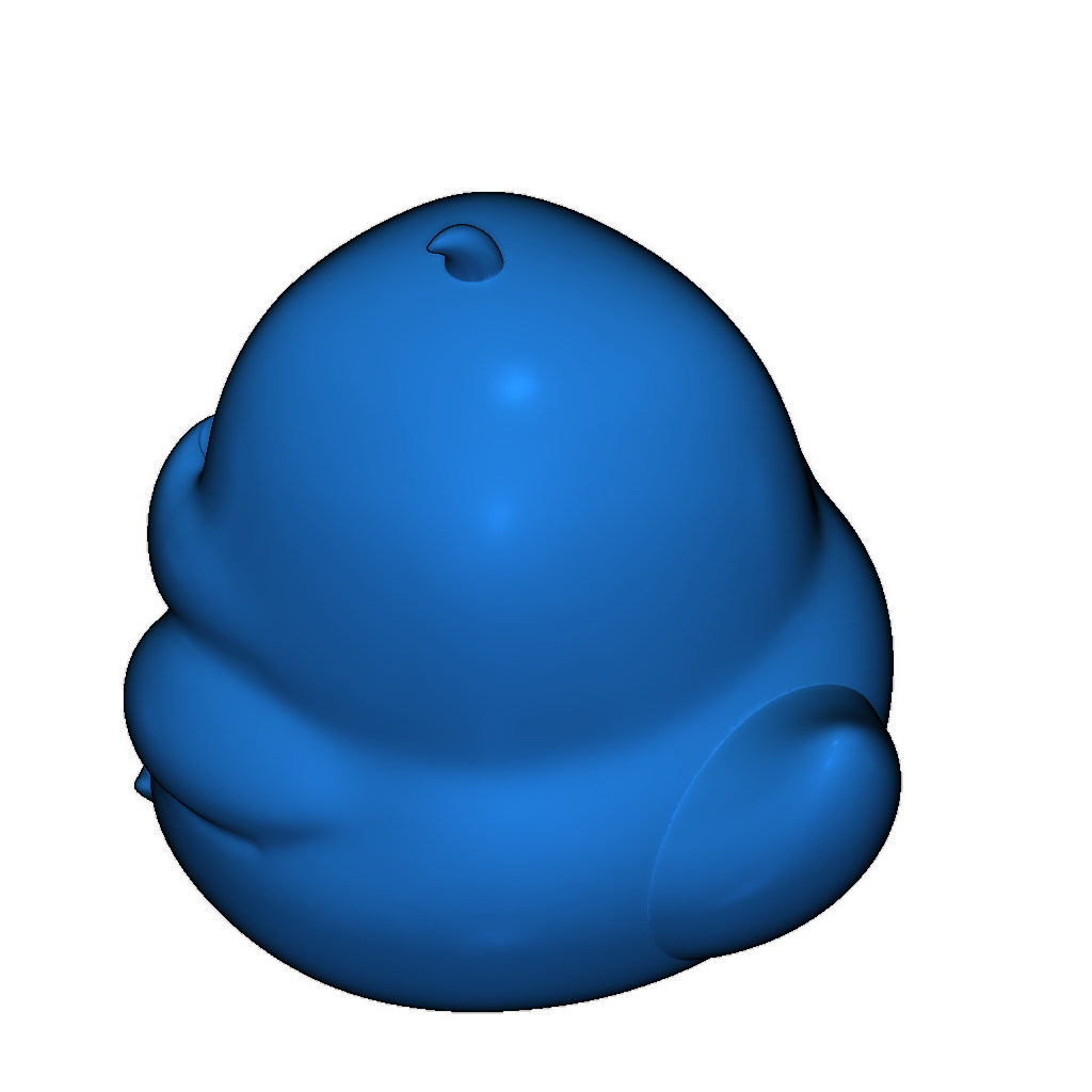 Модель игрушки: Tubby Duck (без поддержки)