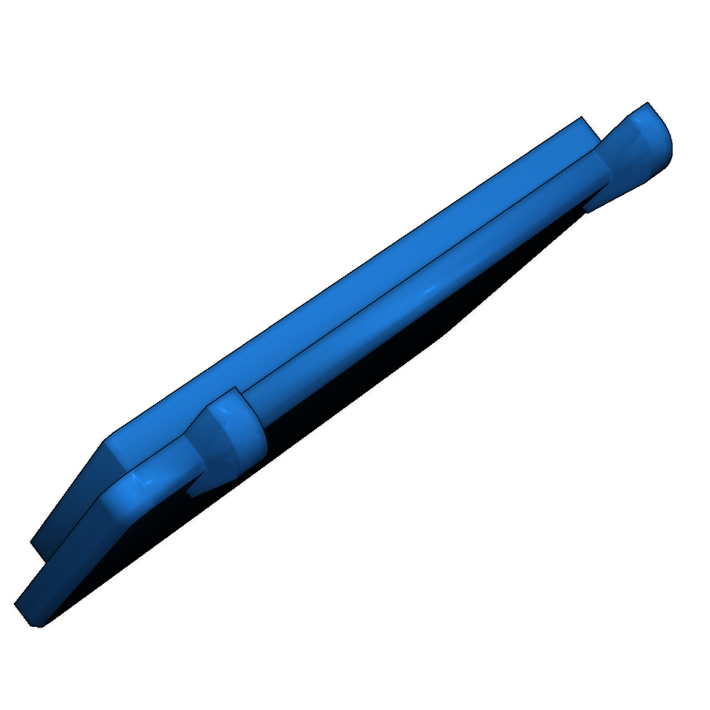 Модель 1:29 двухсекционного вагончика-хоппера