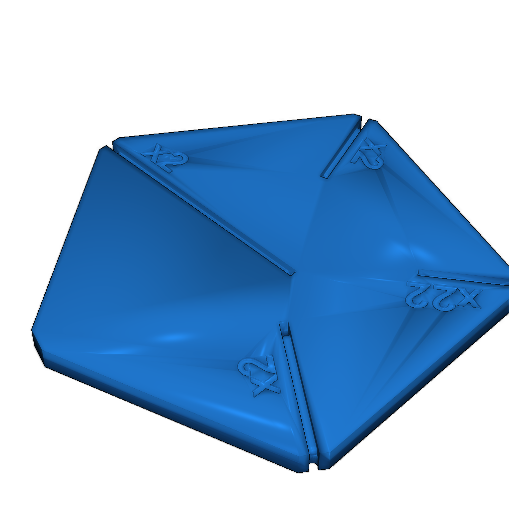 Модель 1:29 двухсекционного вагончика-хоппера