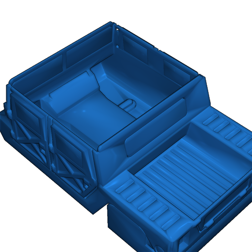 Модель HUMVEE в масштабе 1:32