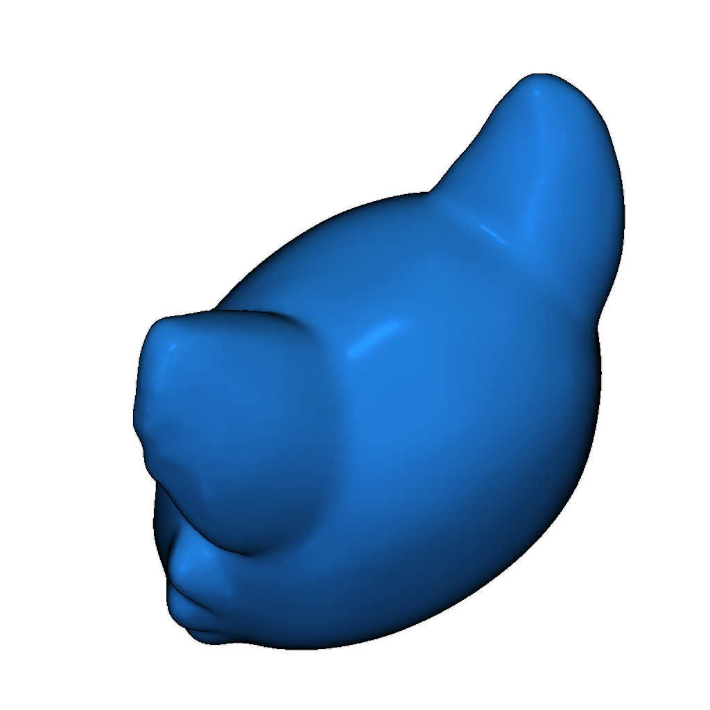 Сидящий хаски LPS