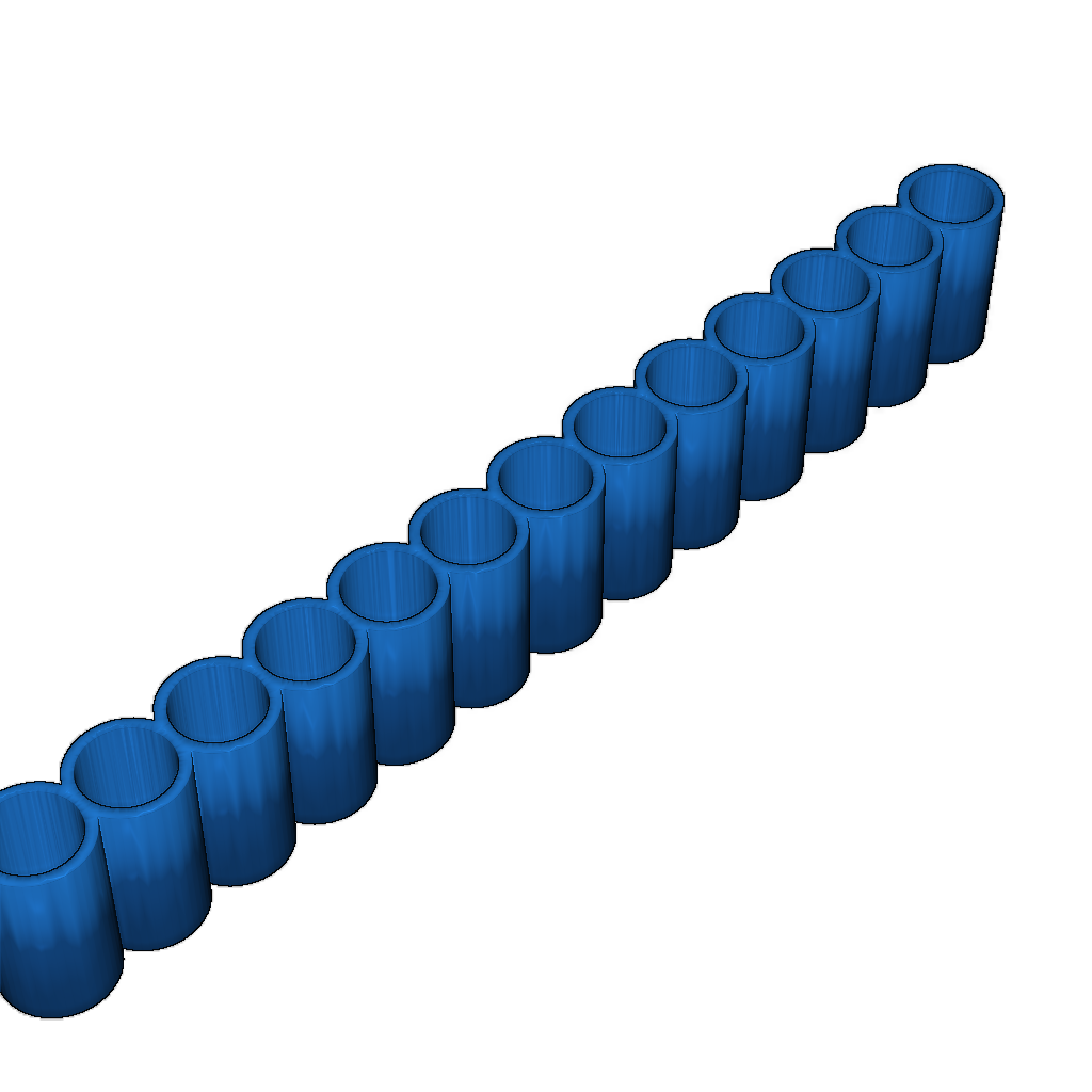 Держатель бит на 13 отверстий для бит 1/4 дюйма