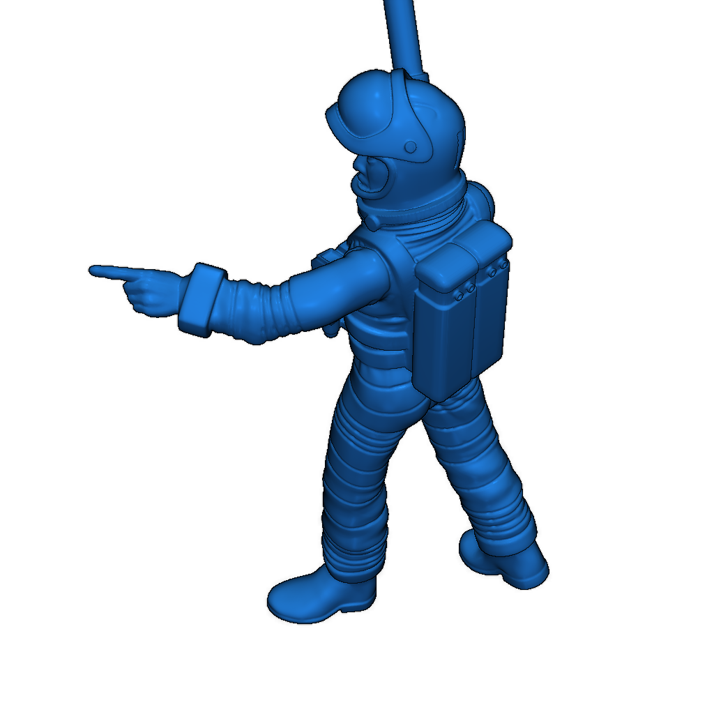 Экипаж Лунной базы в скафандрах EVA