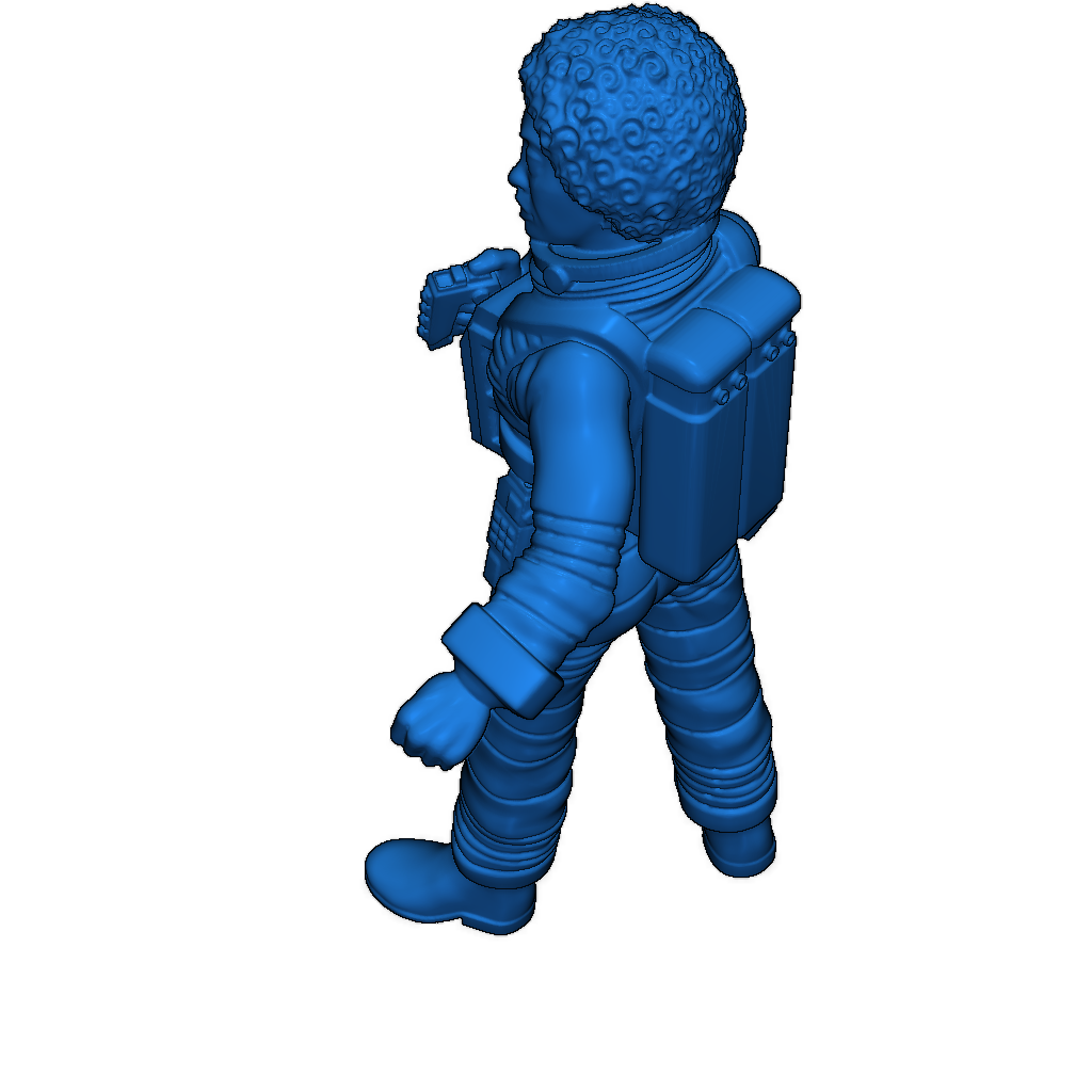 Экипаж Лунной базы в скафандрах EVA