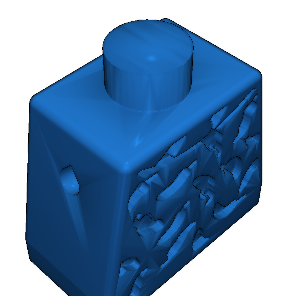 Гигантская минифигура Гонзо из Muppets