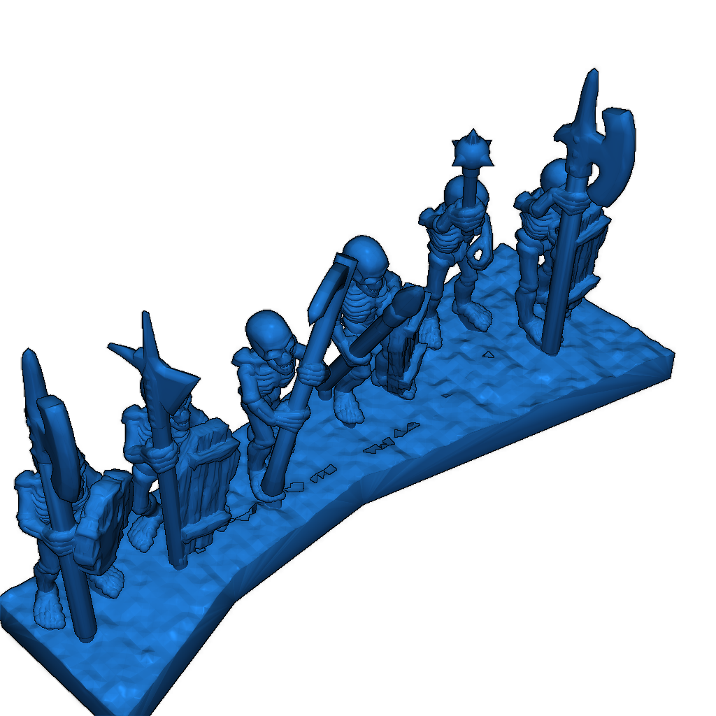 Скелеты для Warmaster - Набор Хорда