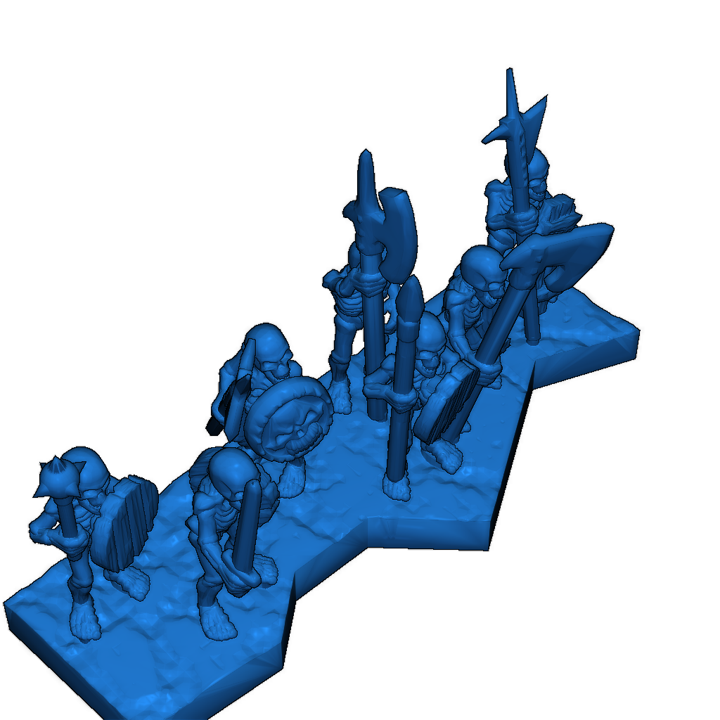 Скелеты для Warmaster - Набор Хорда