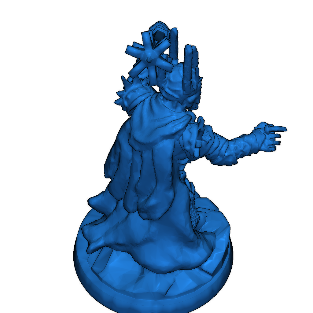 Темный Лорд Саруман в масштабе 10мм