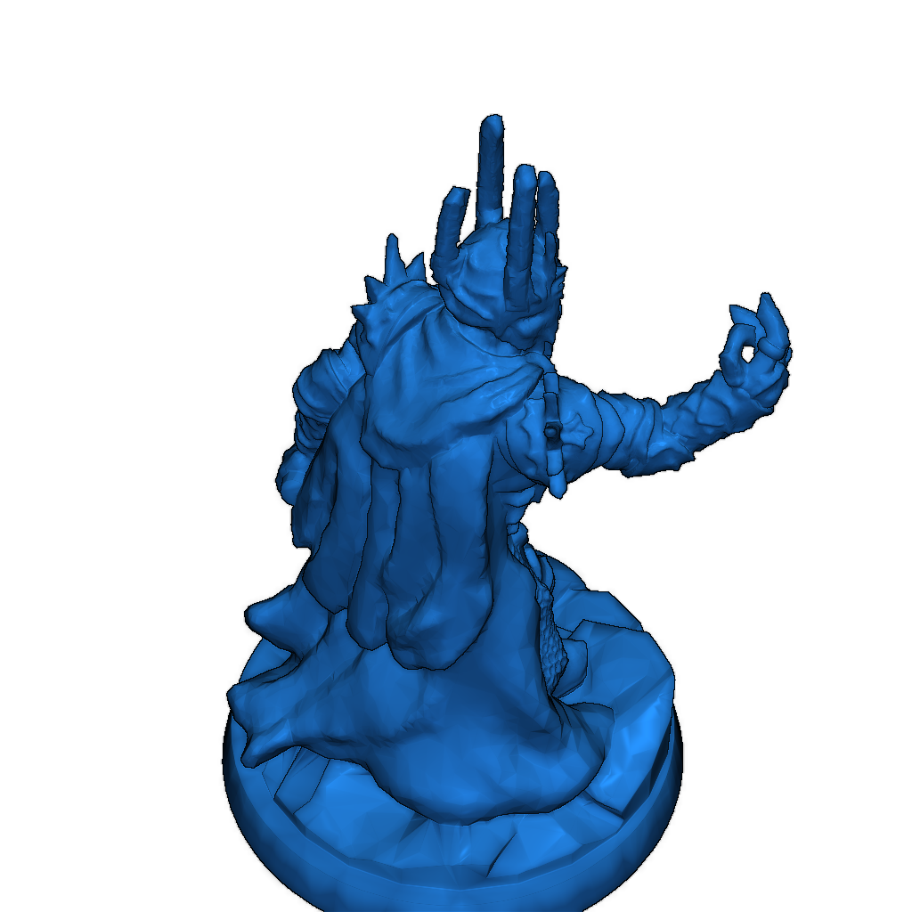 Темный Лорд Саруман в масштабе 10мм