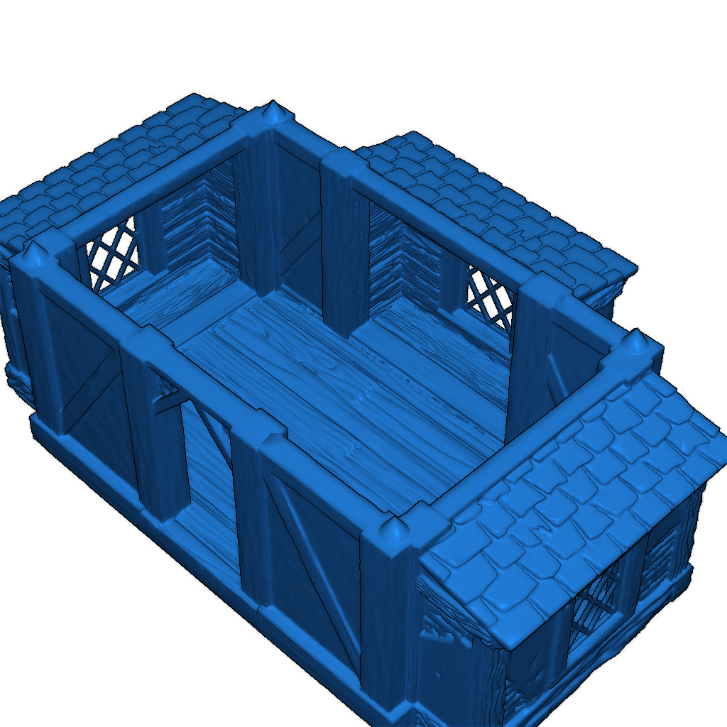 Хижина Бабы Яги в стиле Ulvheim
