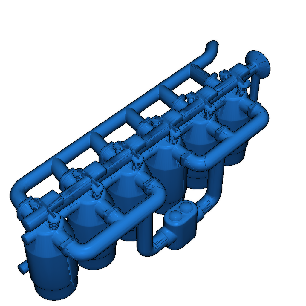 Масштабная модель цилиндров двигателей Mercedes D1