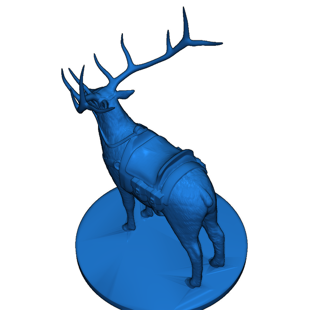 Модель оленя для декорации