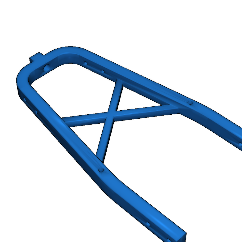 Модель прицепа для внедорожников 1:10 (Defender 90)