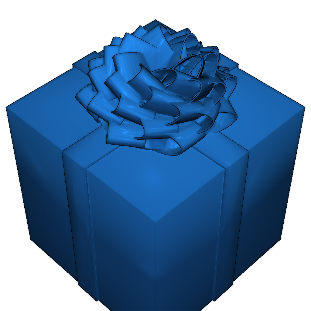 Многоцветные рождественские подарки/коробки