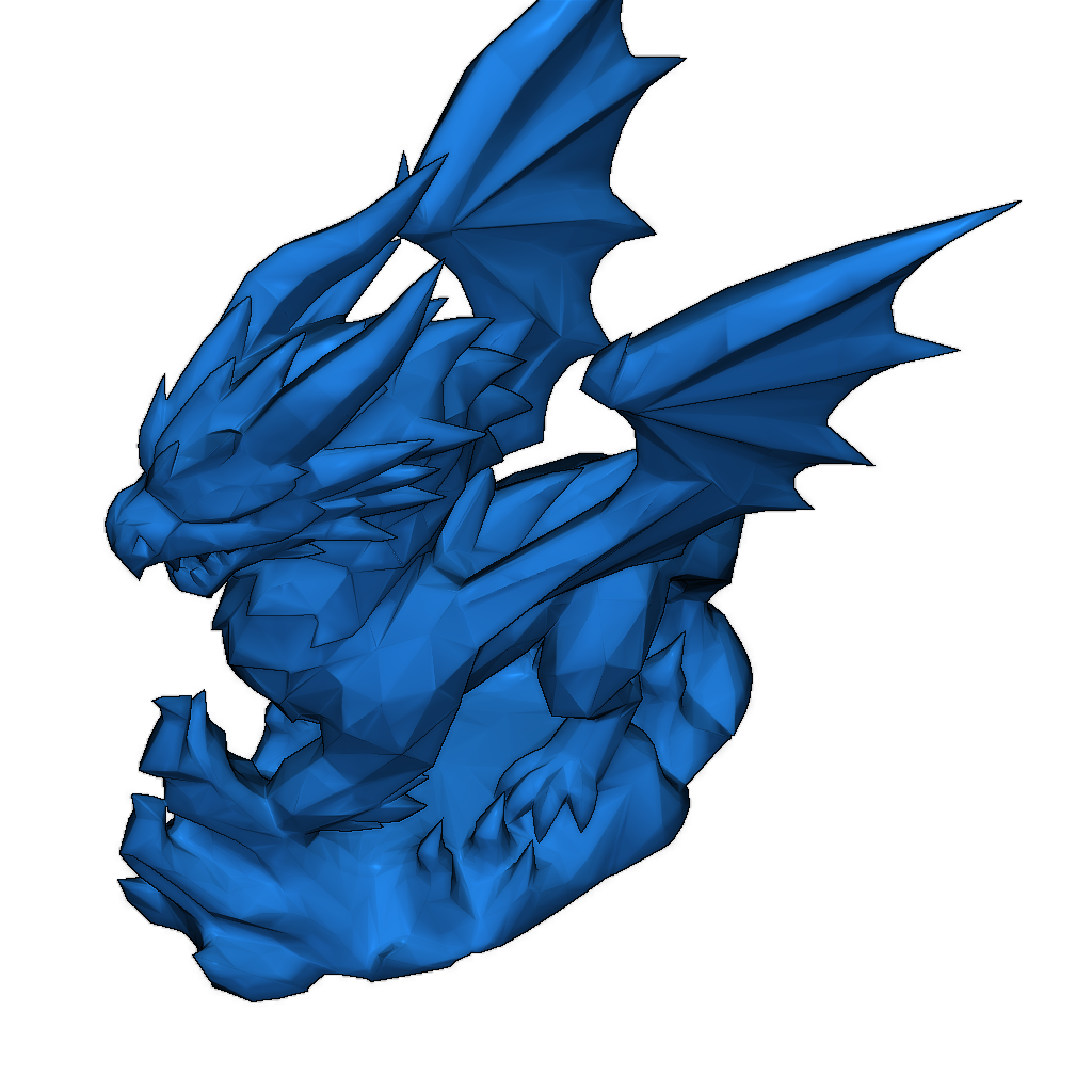 Адский дракон с solid-основанием