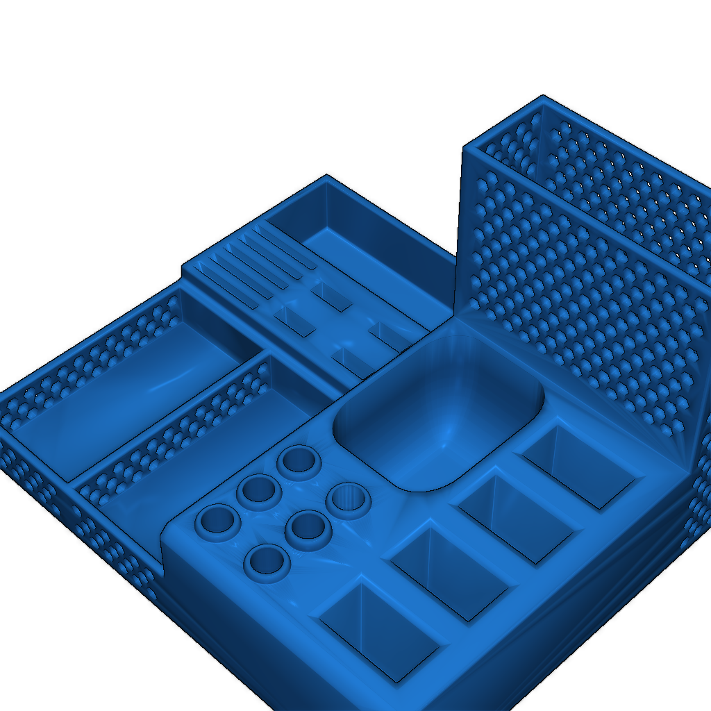 Органайзер для стола (версии для карандашей и SD-карт)