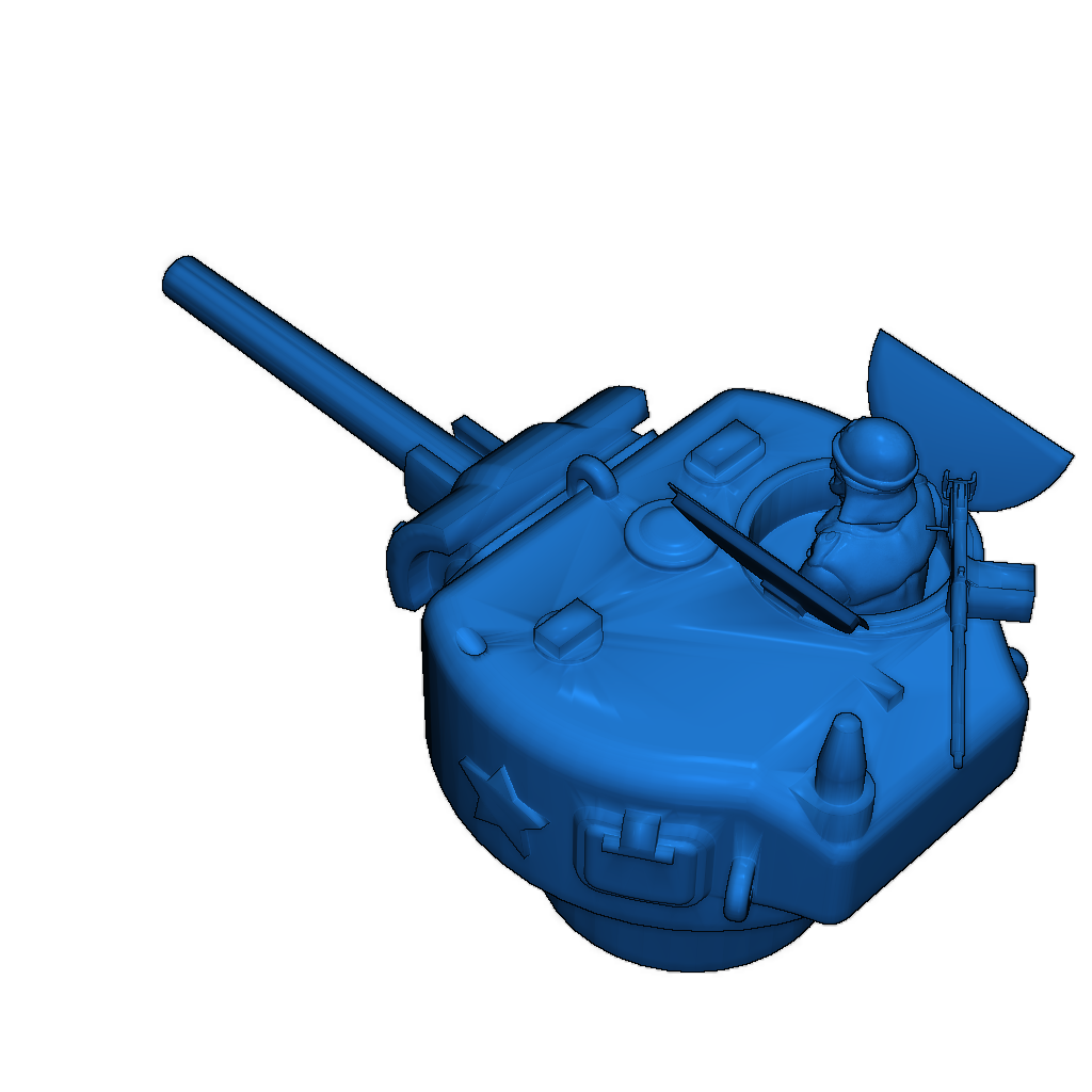 Sherman M4 Командир с грузом 28мм