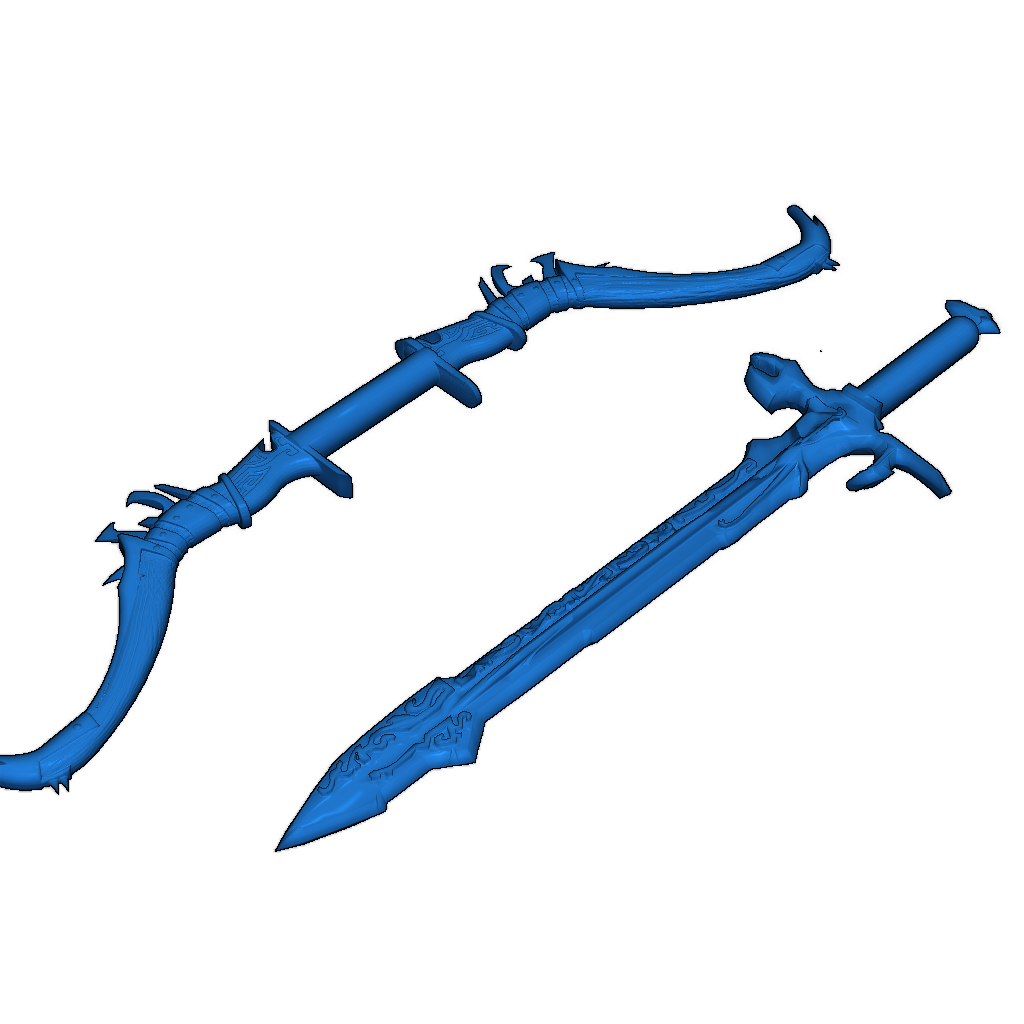 Скелет Древнего Норда и Щит Кровавого