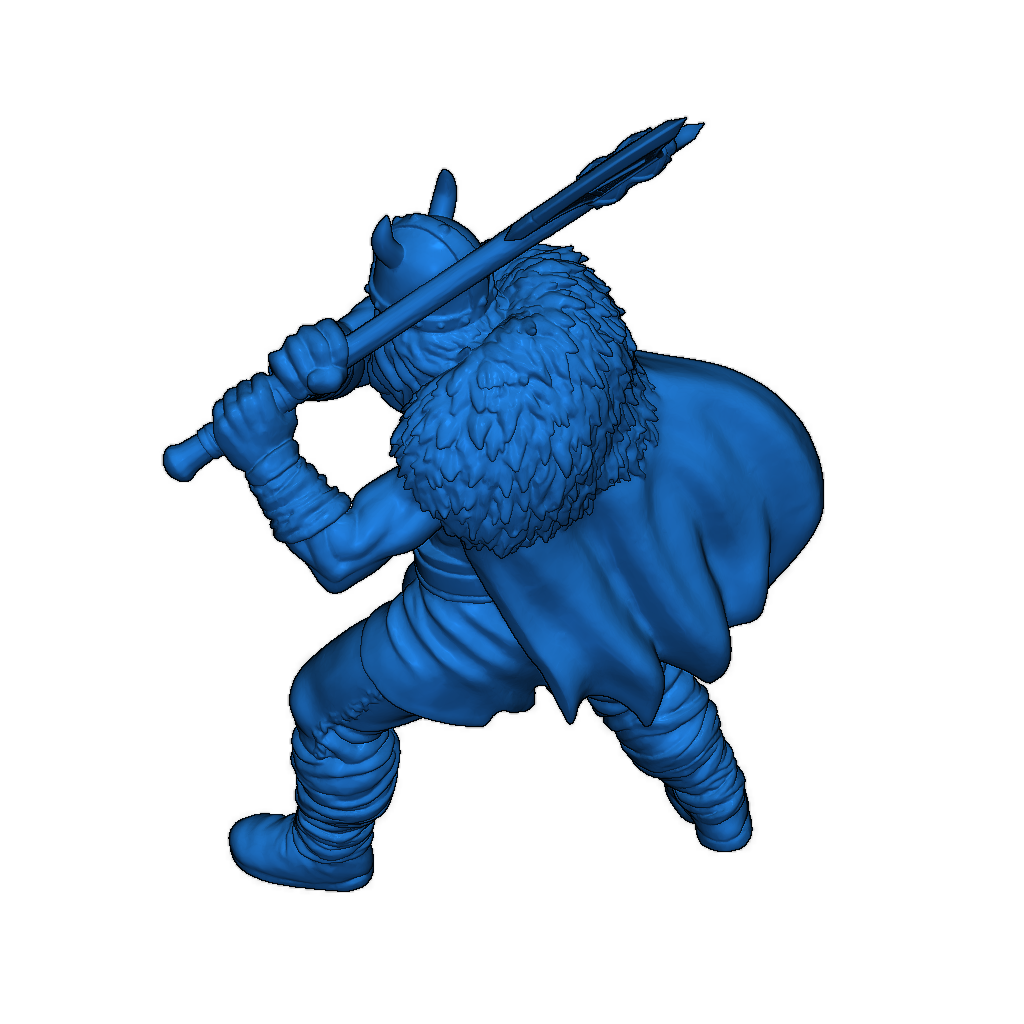 Викинг-воин для настольных игр