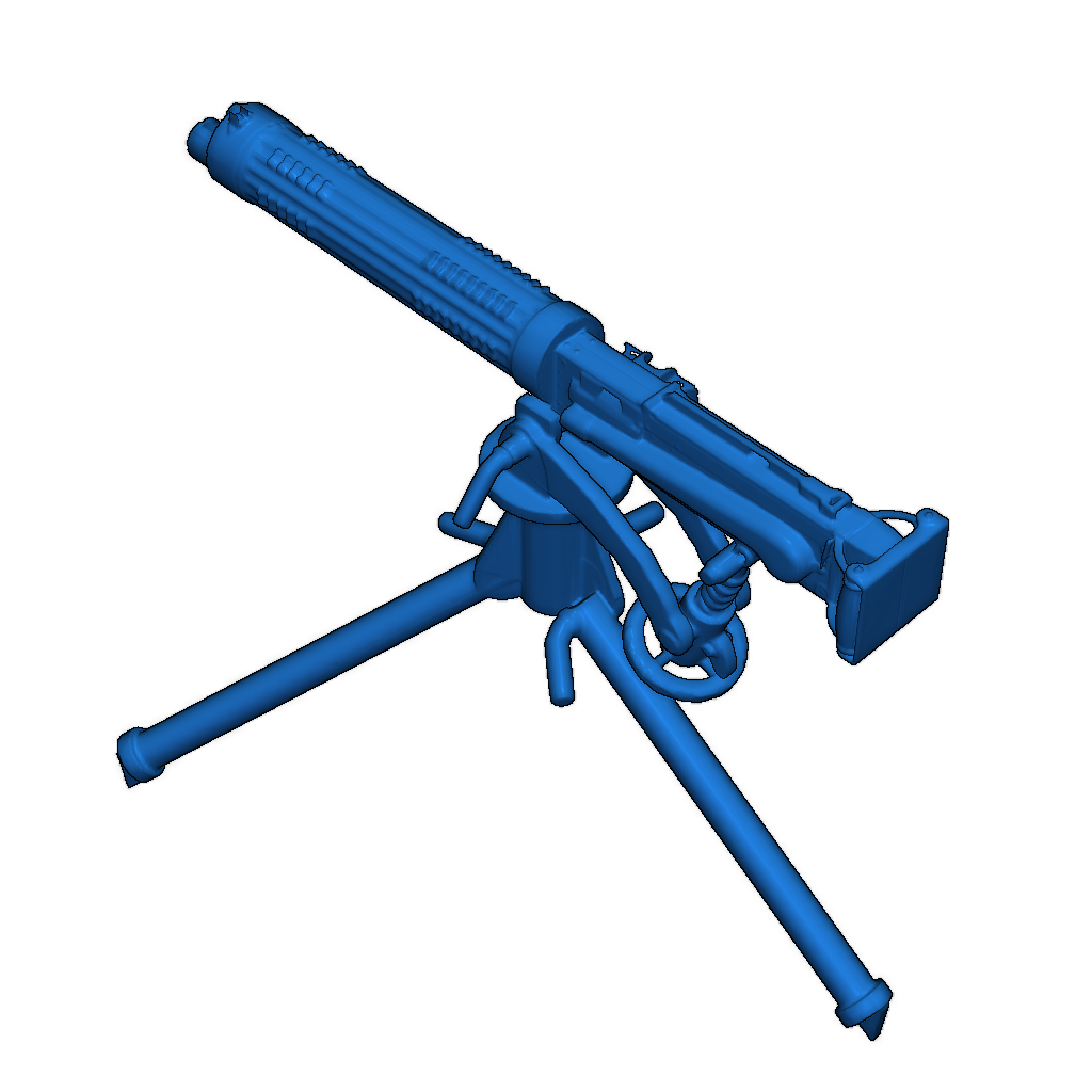 28мм латвийский пулемет времен Второй мировой войны