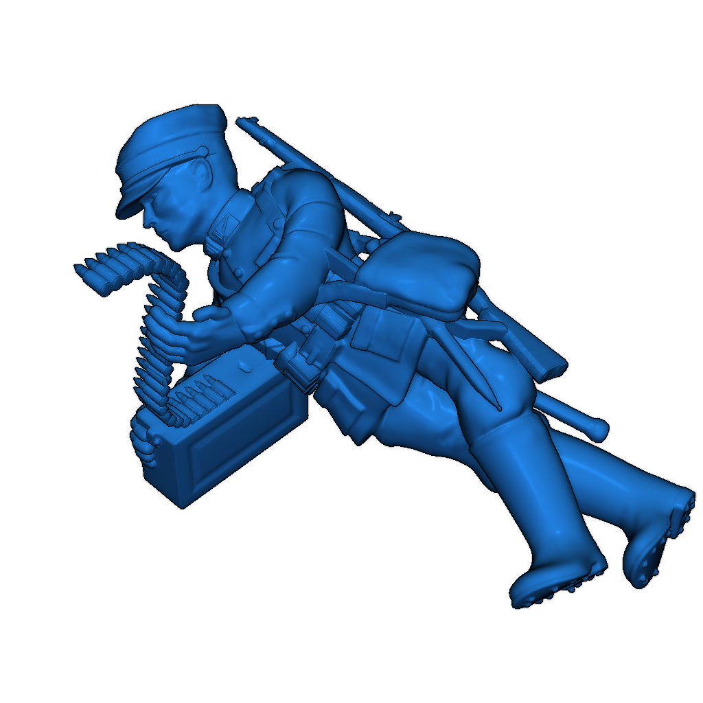 28мм латвийский пулемет времен Второй мировой войны