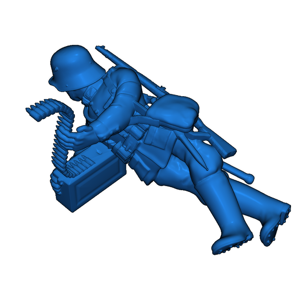 28мм латвийский пулемет времен Второй мировой войны