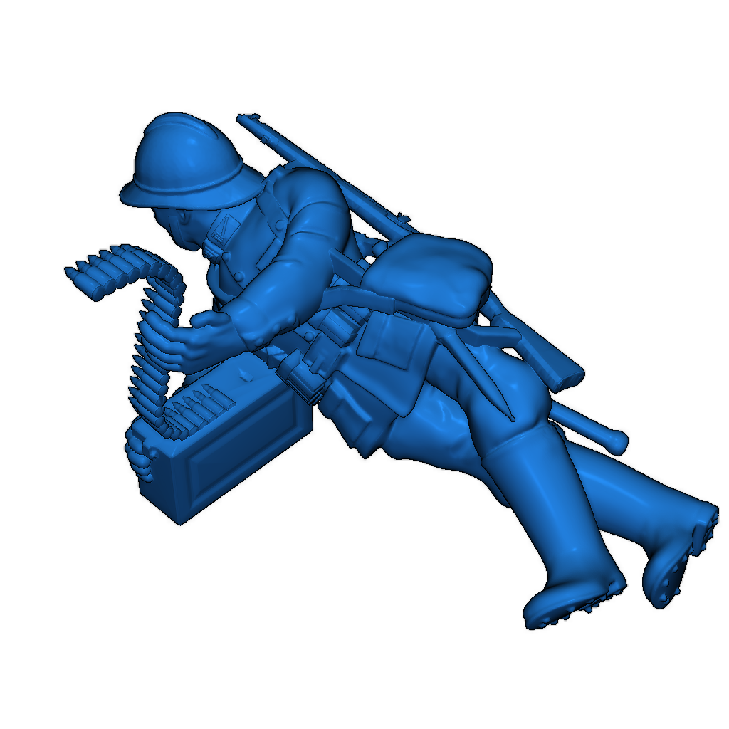 28мм латвийский пулемет времен Второй мировой войны