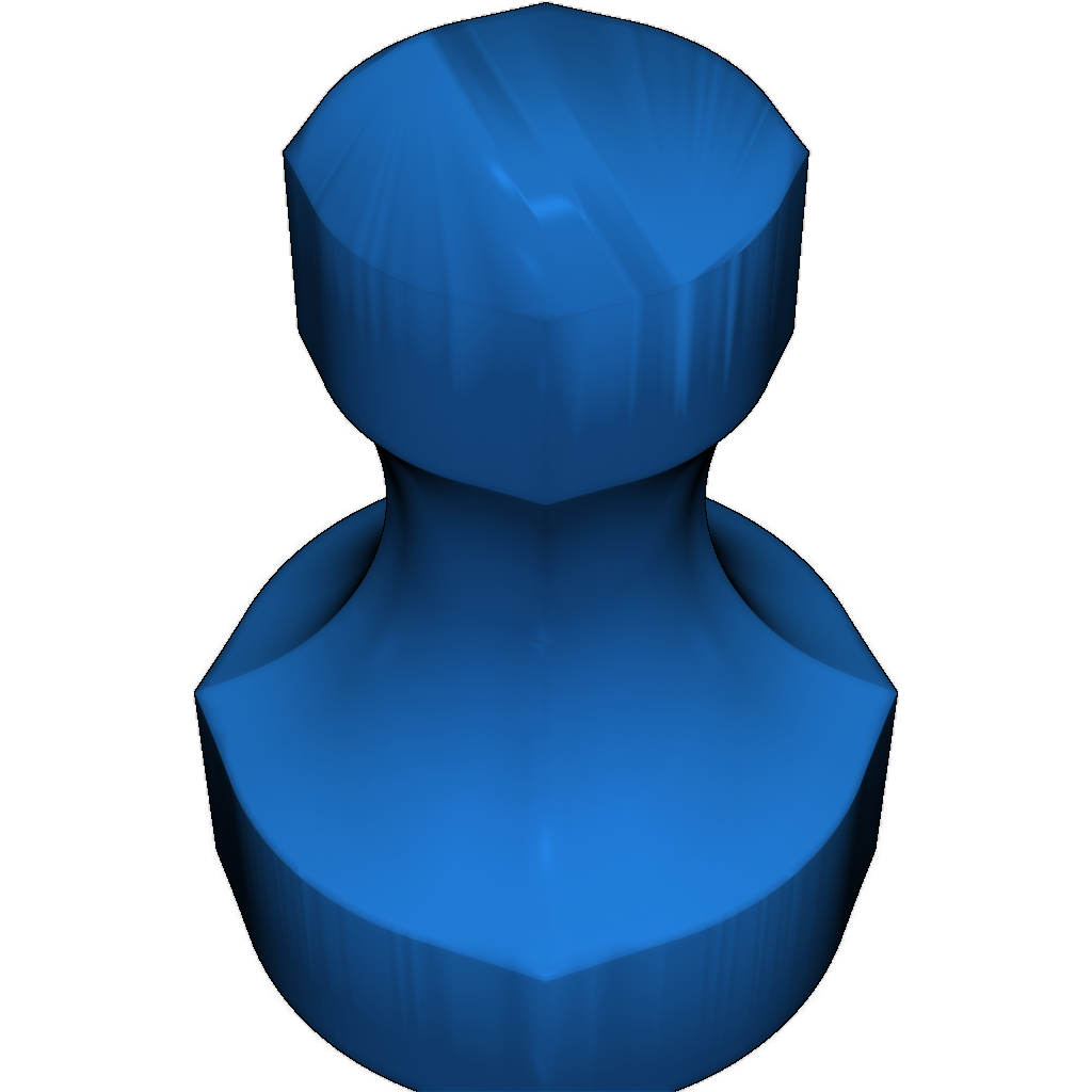 Фигурка пешки с магнитом (параметрическая)