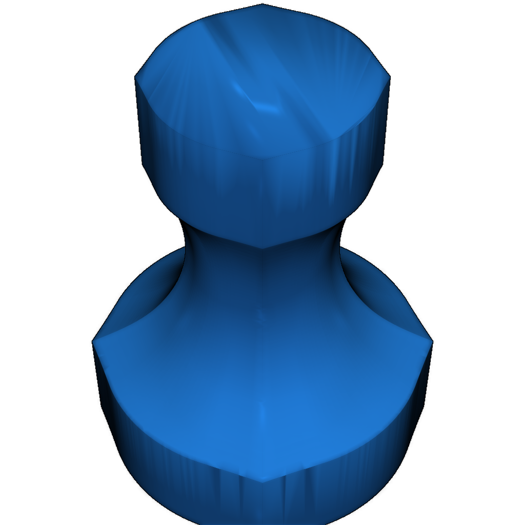 Фигурка пешки с магнитом (параметрическая)