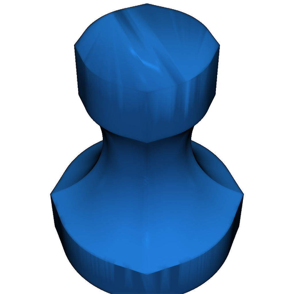 Фигурка пешки с магнитом (параметрическая)