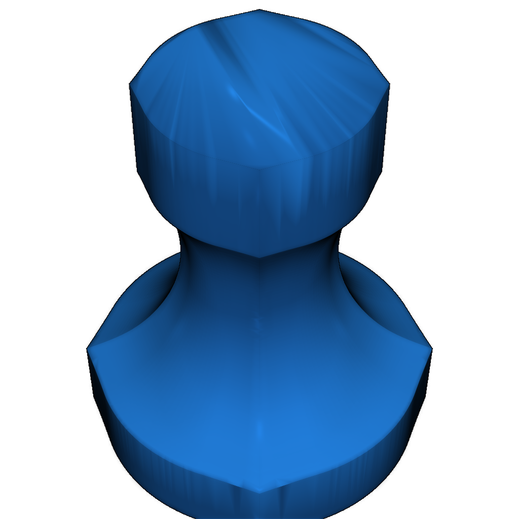 Фигурка пешки с магнитом (параметрическая)