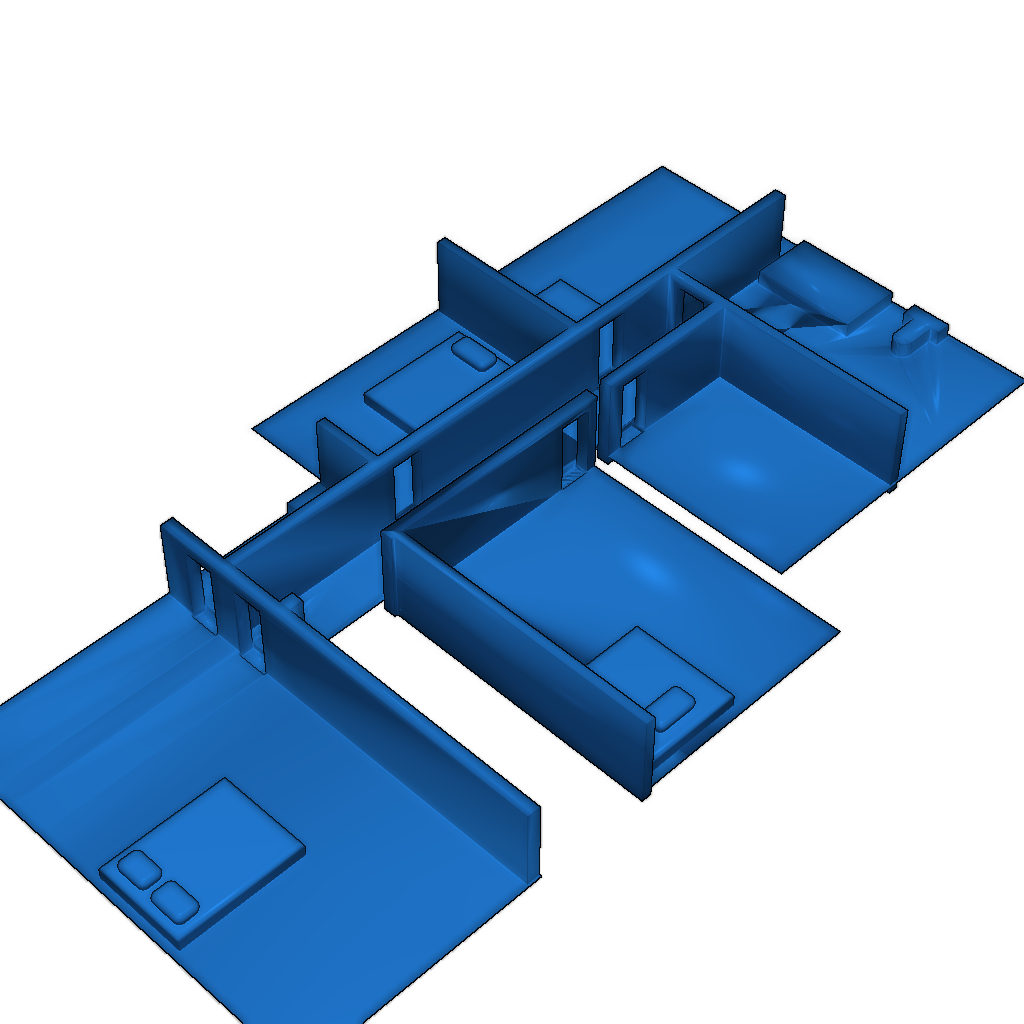 Дом Симпсонов: планы этажей и стены
