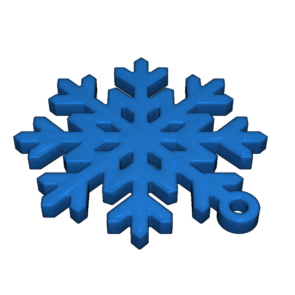 Рождественские украшения - снежинки