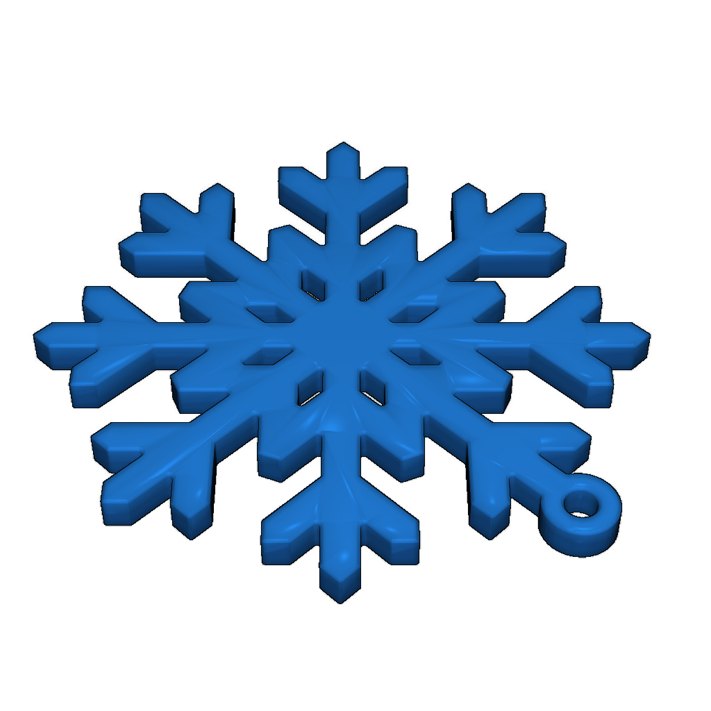 Рождественские украшения - снежинки