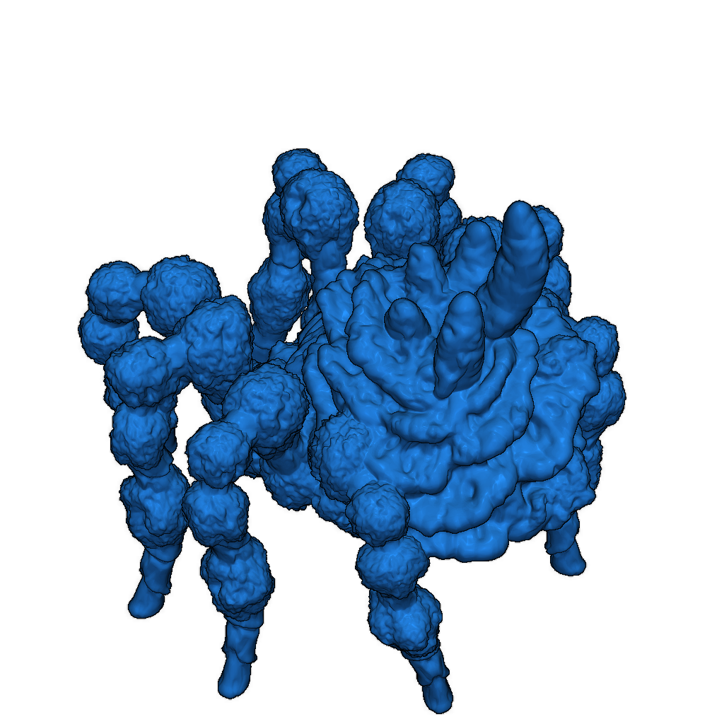 Модель паука для формовки