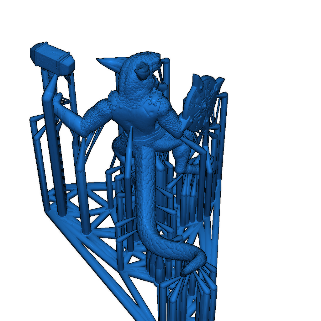 Миниатюра Кобольда Воина