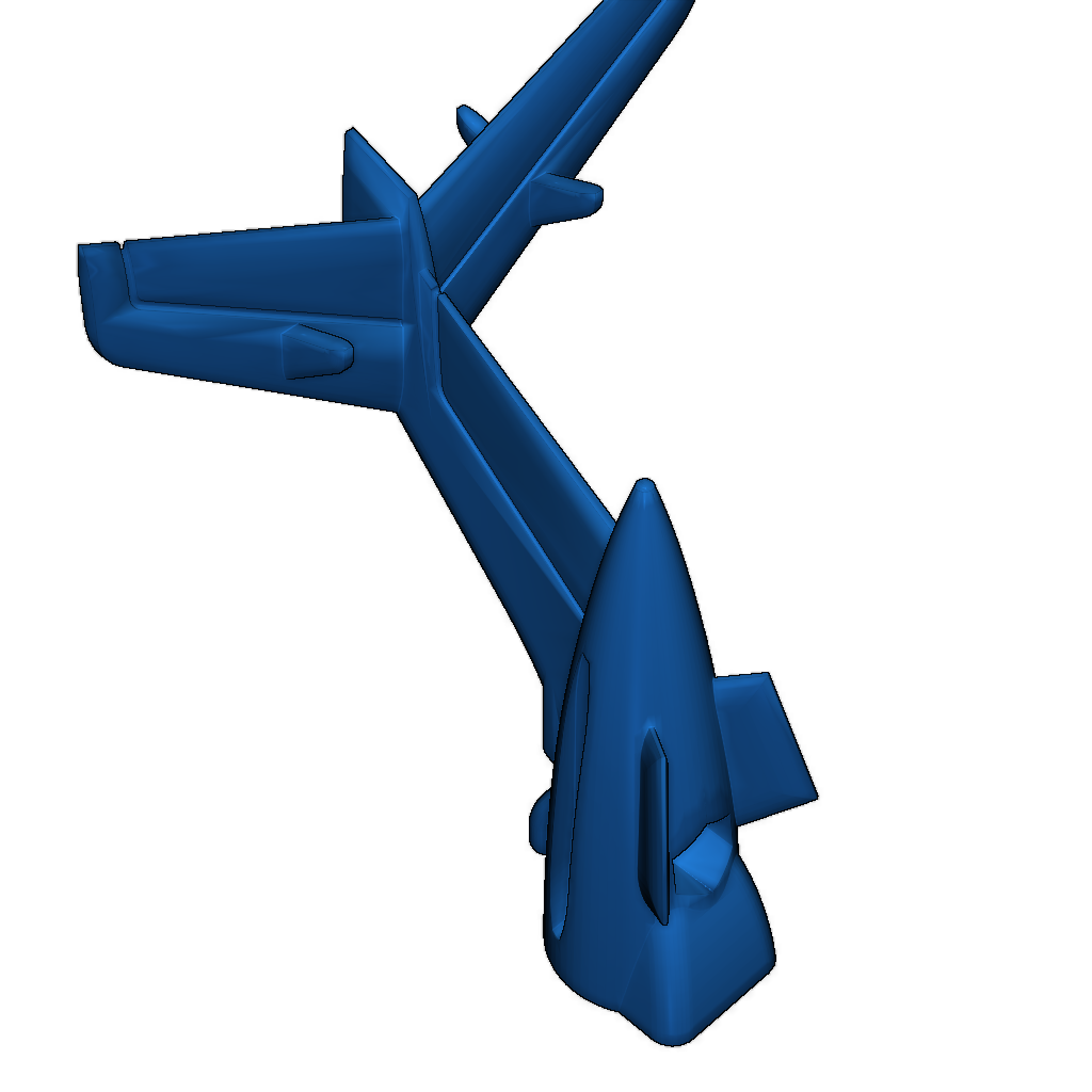 3D-модель самолета SAAB GlobalEye