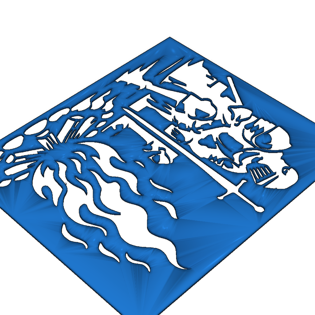 Шаблон для кемпинга Рыцаря