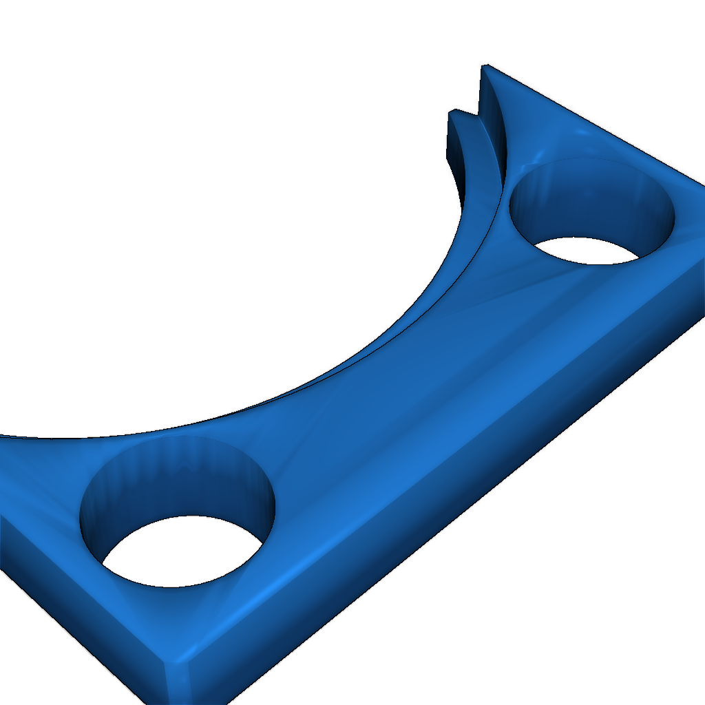 Фрактальный зажим для мелких изделий