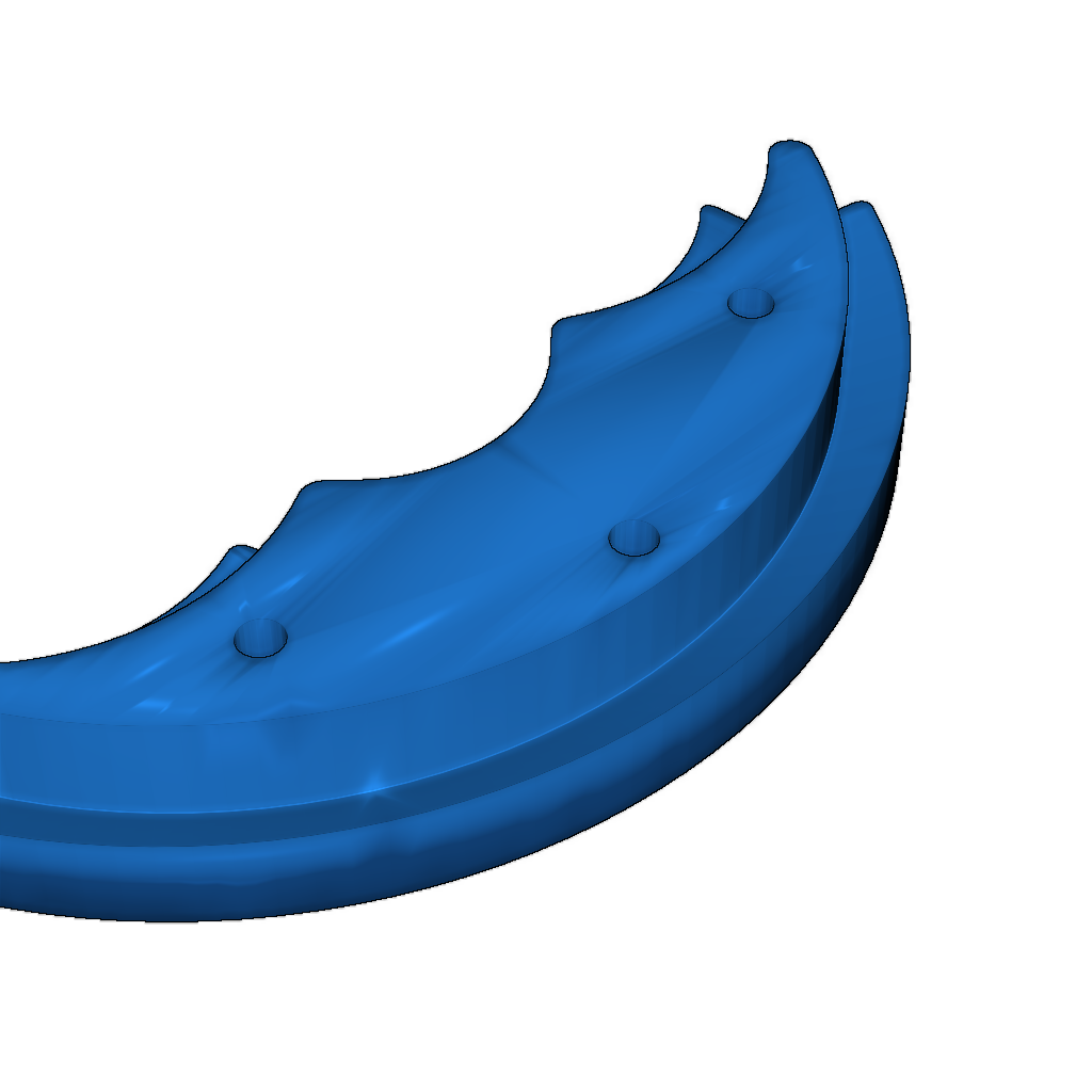 Фрактальный зажим для мелких изделий