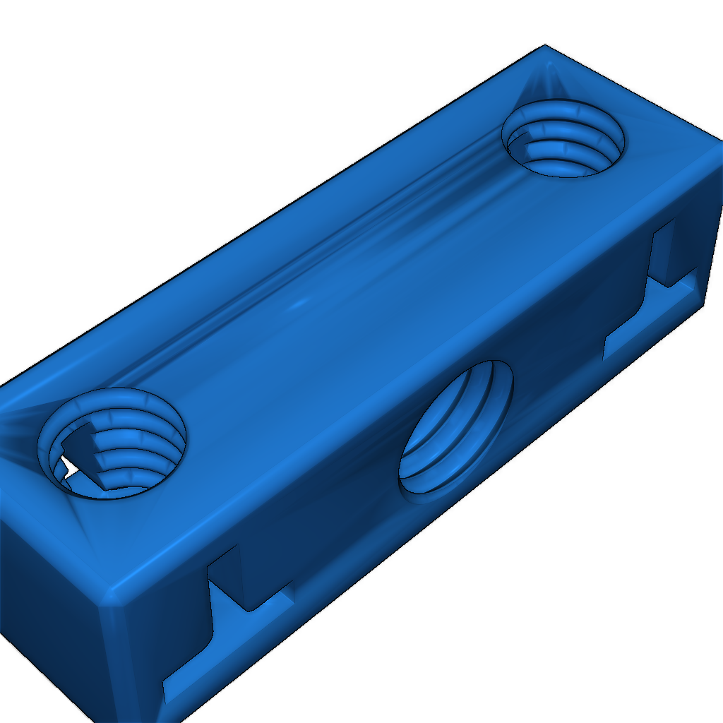 Фрактальный зажим для мелких изделий
