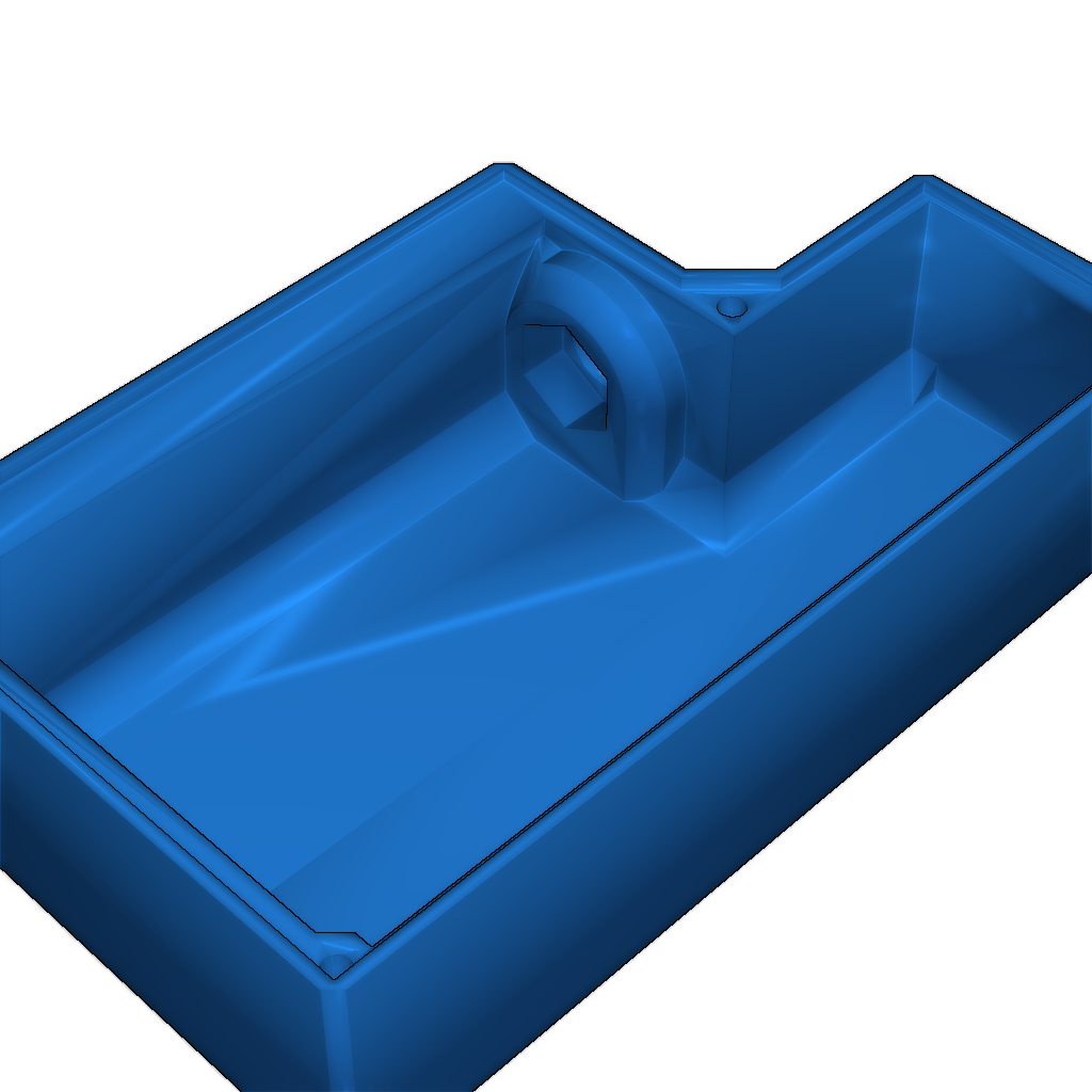 Корпус узла Meshtastic для батареи 18650