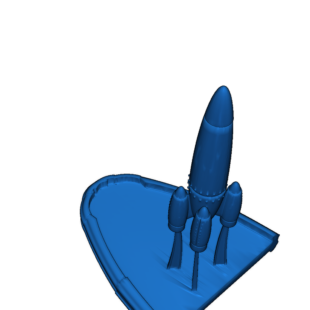 3D-модель станции Red Rocket из Fallout