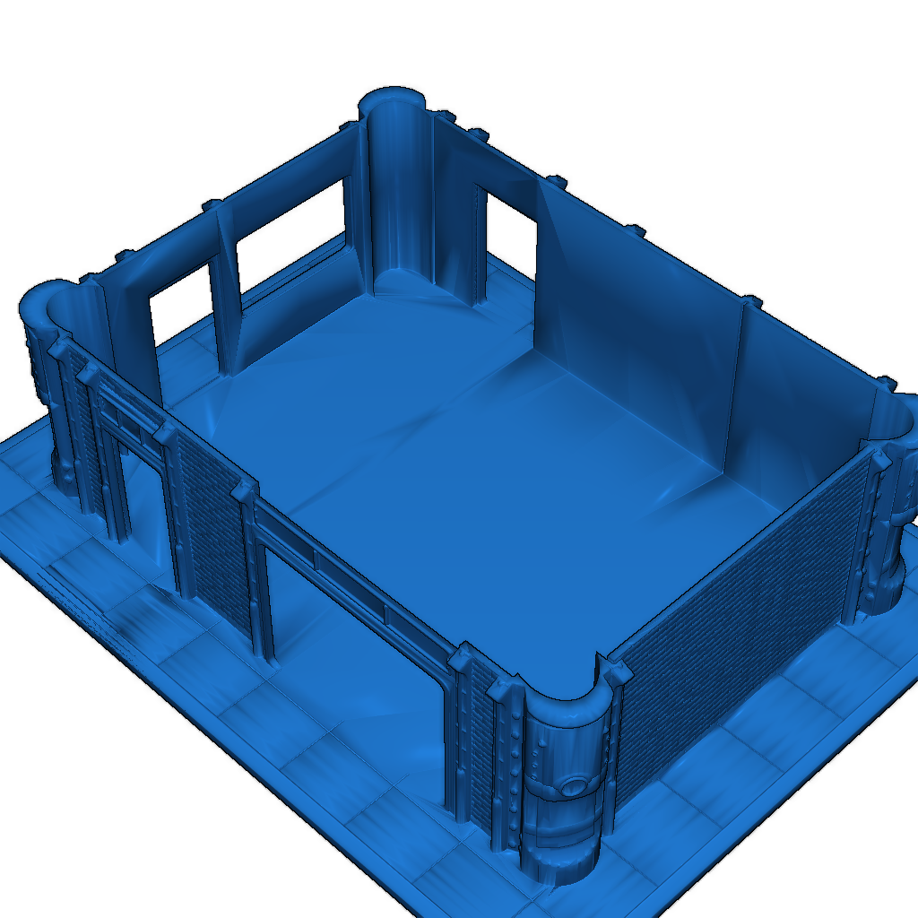 3D-модель станции Red Rocket из Fallout