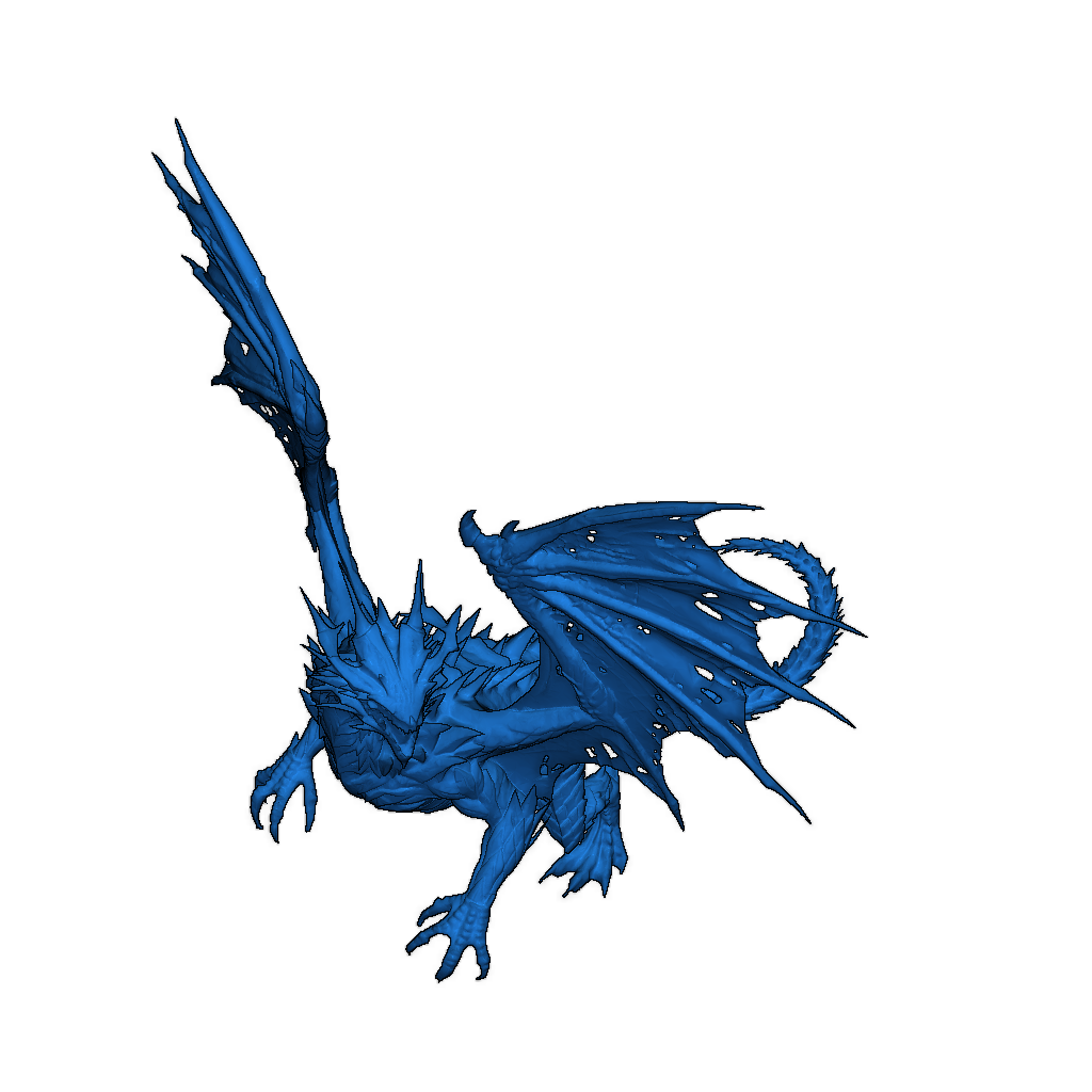 Модель Дракона Стеклянной Бури